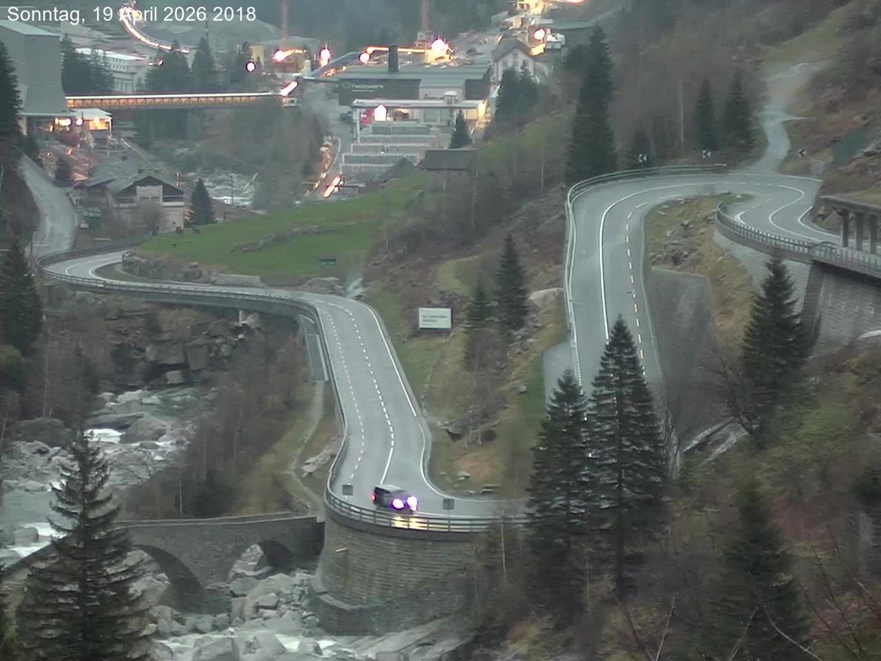 Göschenen › Nordwesten: Schöllenen - Uri, Schweiz: Gotthardstrasse, Schöllenenschlucht, Kanton Uri