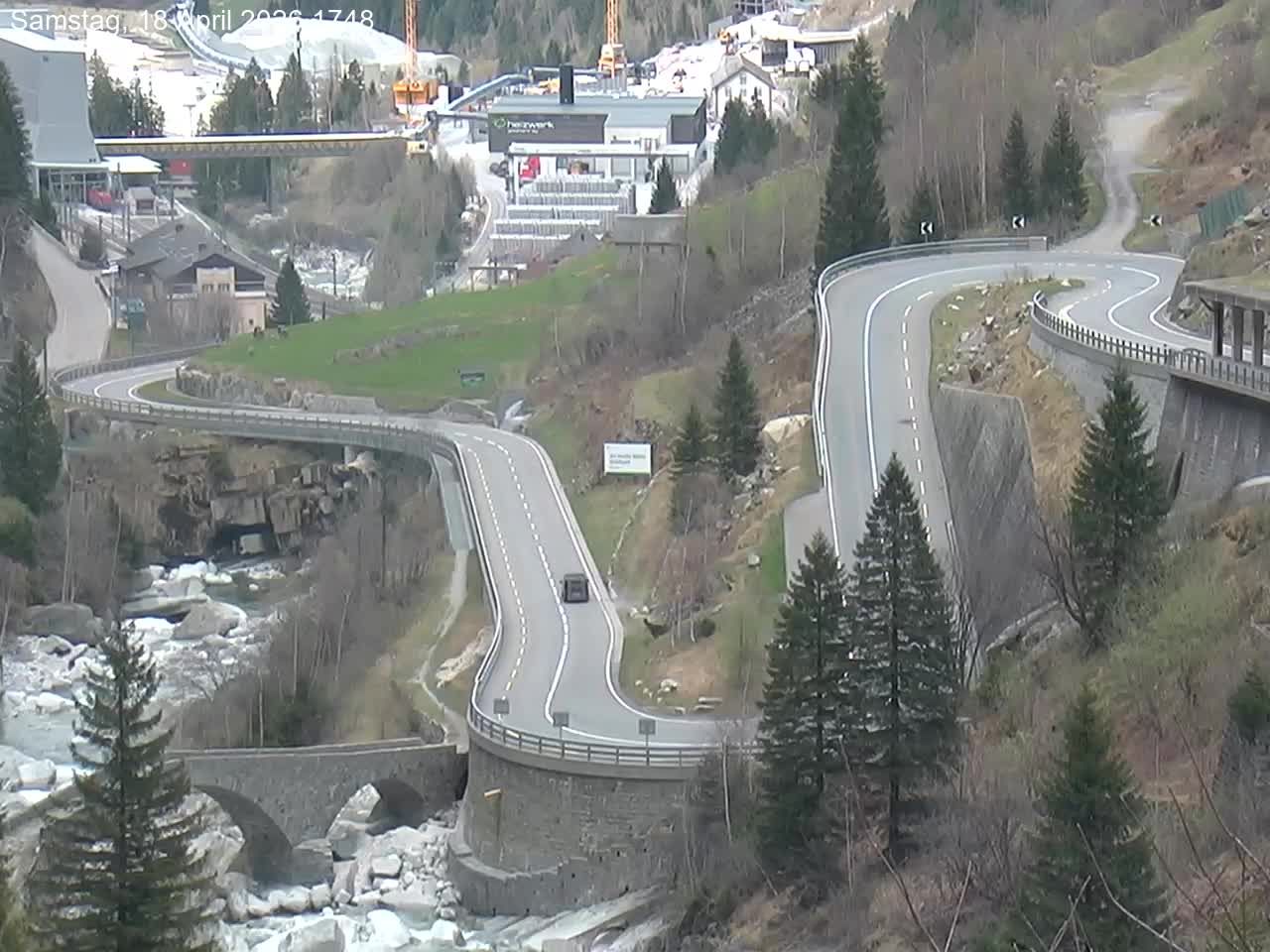 Göschenen › Nordwesten: Schöllenen - Uri, Schweiz: Gotthardstrasse, Schöllenenschlucht, Kanton Uri