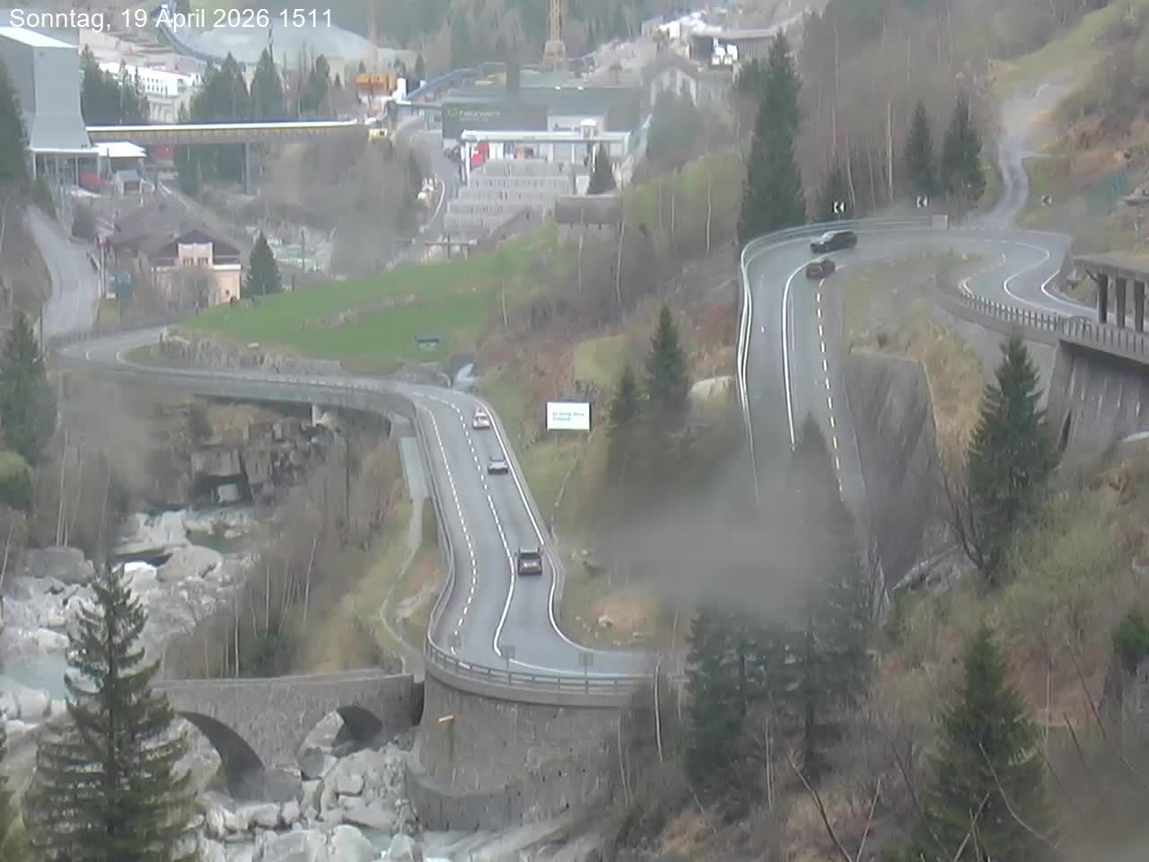 Göschenen › Nordwesten: Schöllenen - Uri, Schweiz: Gotthardstrasse, Schöllenenschlucht, Kanton Uri