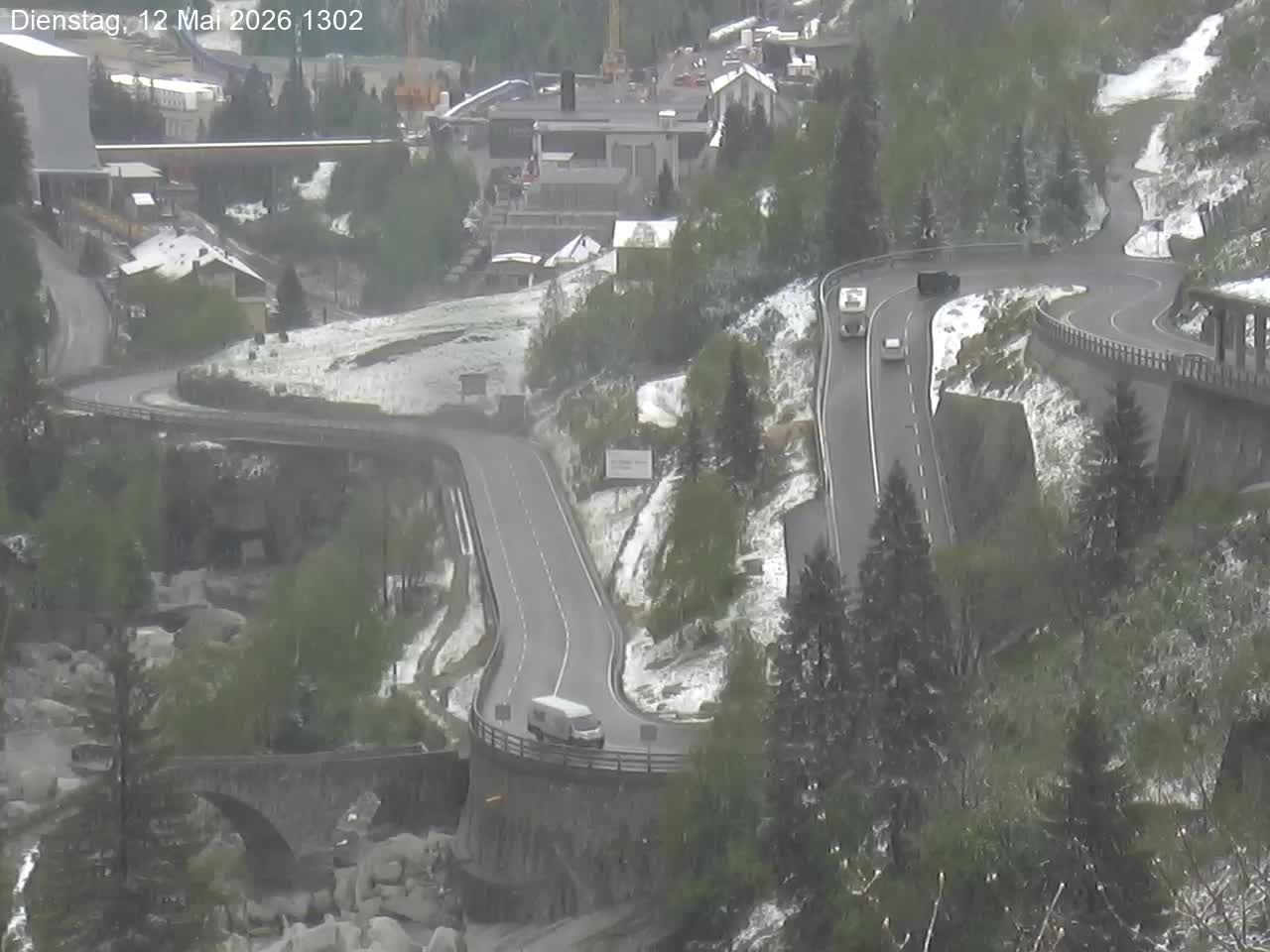 Göschenen › Nordwesten: Schöllenen - Uri, Schweiz: Gotthardstrasse, Schöllenenschlucht, Kanton Uri