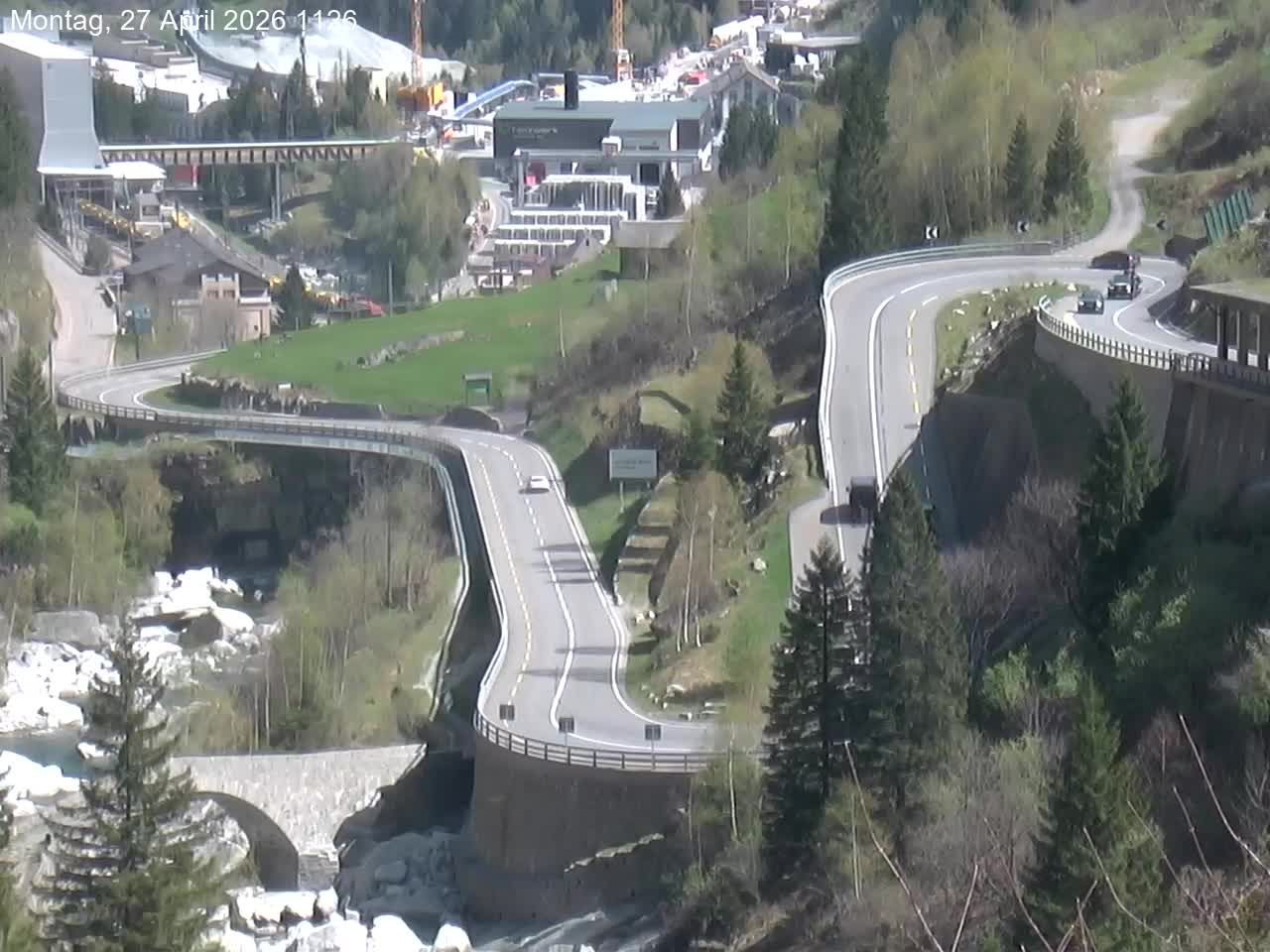Göschenen › Nordwesten: Schöllenen - Uri, Schweiz: Gotthardstrasse, Schöllenenschlucht, Kanton Uri