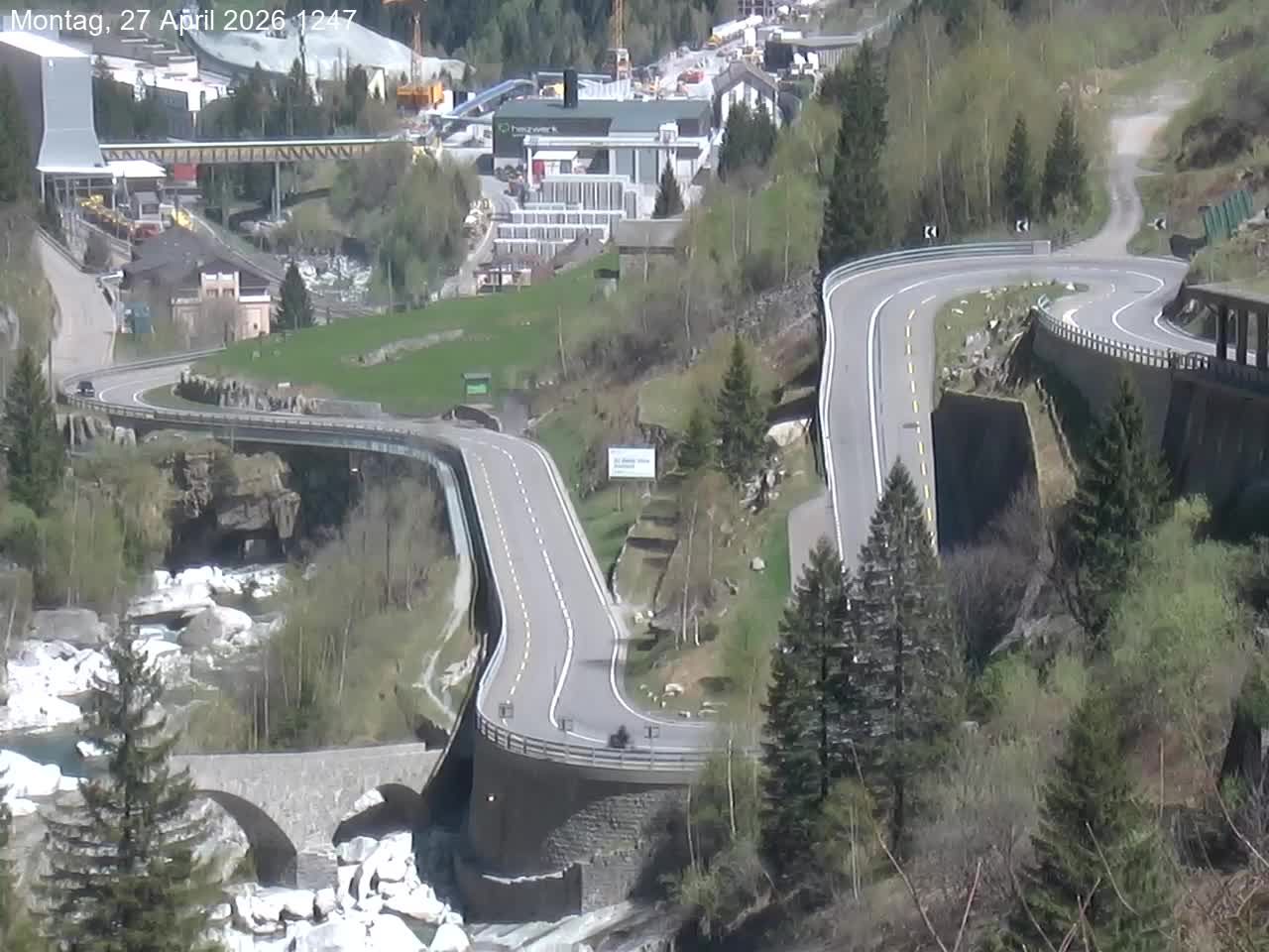 Göschenen › Nordwesten: Schöllenen - Uri, Schweiz: Gotthardstrasse, Schöllenenschlucht, Kanton Uri