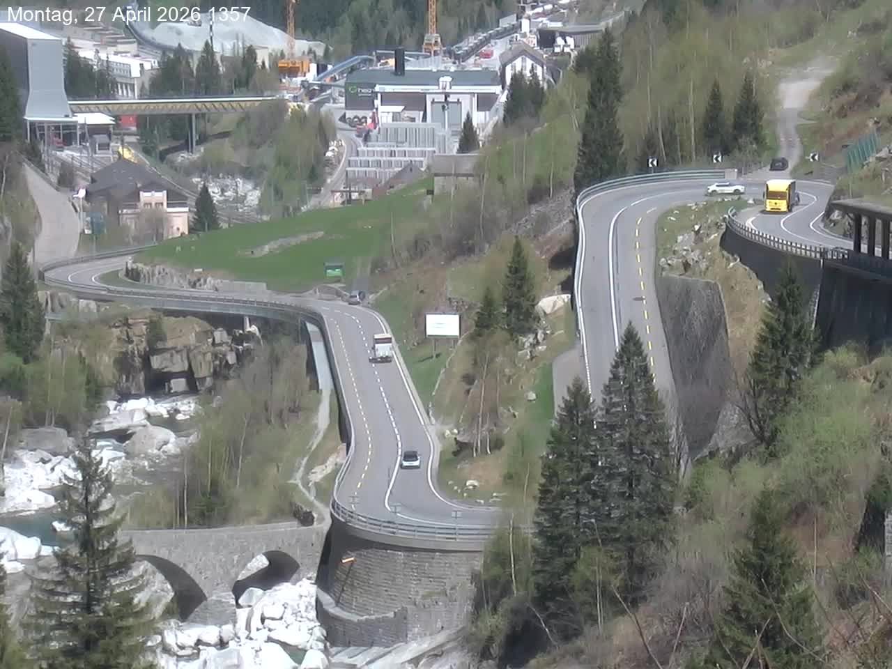 Göschenen › Nordwesten: Schöllenen - Uri, Schweiz: Gotthardstrasse, Schöllenenschlucht, Kanton Uri