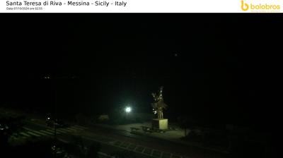 immagine della webcam nei dintorni di Reggio Calabria: webcam Santa Teresa di Riva