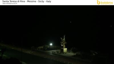 immagine della webcam nei dintorni di Villa San Giovanni: webcam Santa Teresa di Riva