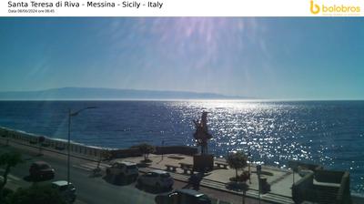 immagine della webcam nei dintorni di Giarre: webcam Santa Teresa di Riva