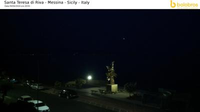 immagine della webcam nei dintorni di Canalicchio: webcam Santa Teresa di Riva