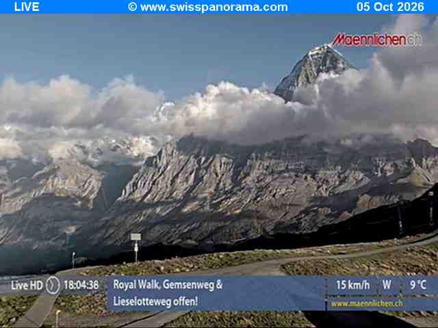 Grindelwald: Männlichen - Bern, Switzerland