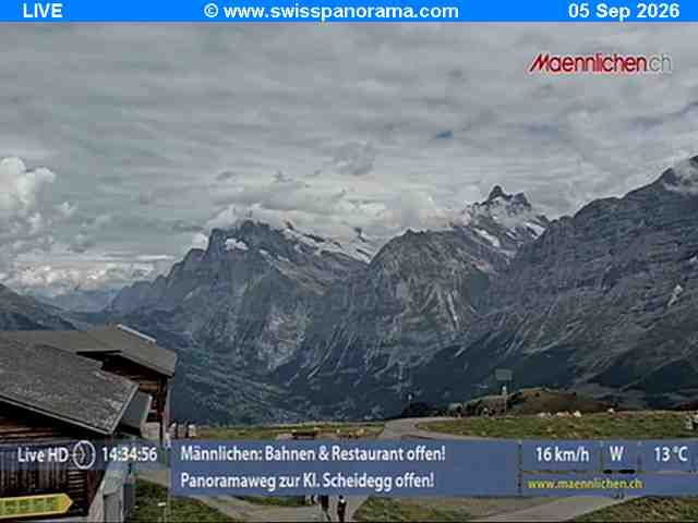 Grindelwald: Männlichen - Bern, Switzerland