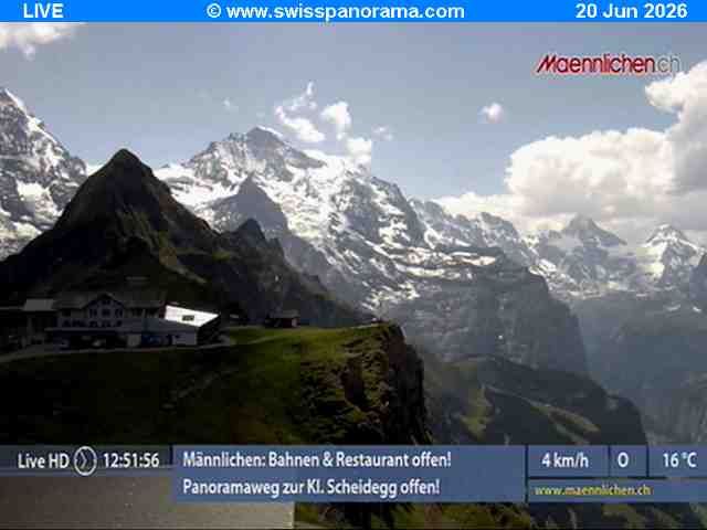 Grindelwald: Männlichen - Bern, Switzerland