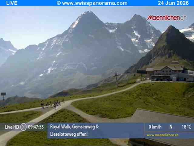 Grindelwald: Männlichen - Bern, Switzerland