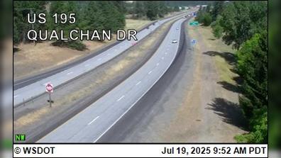 Traffic Cam Comstock: US 195 at MP 93: Qualchin Rd