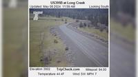 Long Creek: US395B at - Day time
