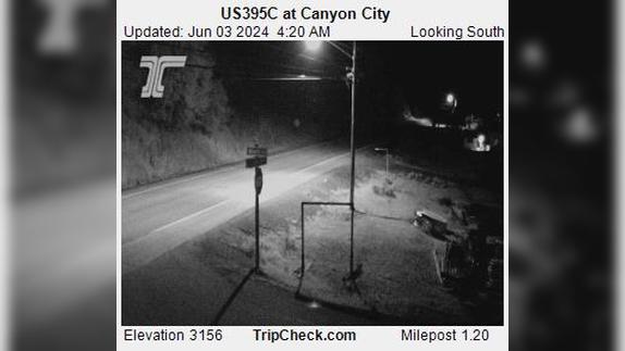 Traffic Cam Black Canyon City: US 395C at Canyon City