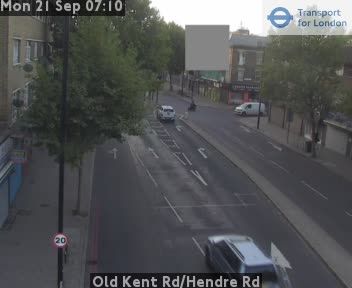 Traffic Cam London: Old Kent Rd/Hendre Rd