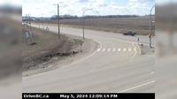 Dawson Creek > South: 15, Hwy 97 at Dangerous Goods Route, west of - looking south - Day time