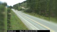 Area F › West: Hwy 18, mid-point between Hwy 1 turn-off and Cowichan Lake exit, looking west - Current