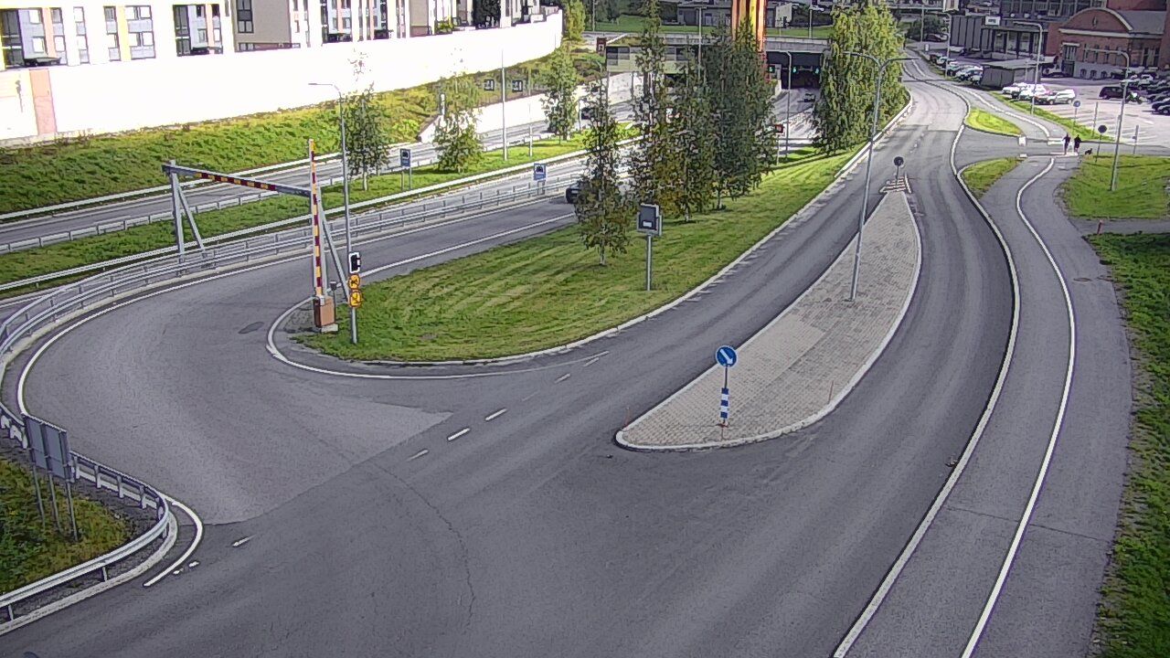 Traffic Cam Tampere: Tie - Rantatunnelin ramppi, länsi - Rantatunneli