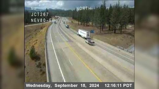 Traffic Cam Truckee › East: Hwy 80 at 267