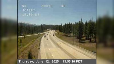 Truckee Traffic: Hwy 80 at 267