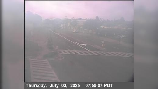 Traffic Cam El Cerrito › North: T259S -- SR-123 : Potrero Avenue - Looking South