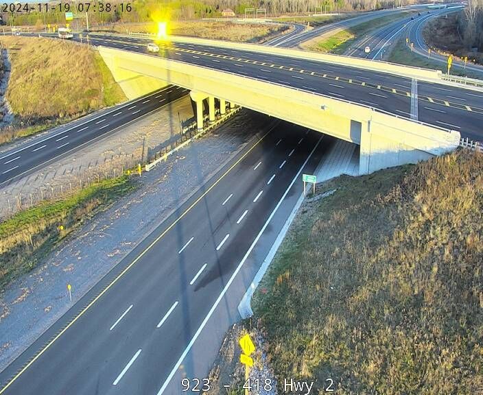 Traffic Cam Clarington: Highway 418 near Taunton Rd