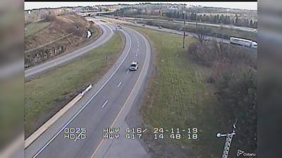 Nepean: HWY 416 NB RAMP TO HWY 417 EAST