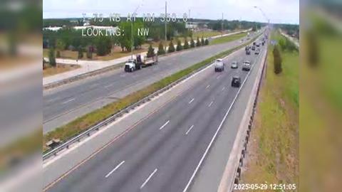 Traffic Cam Ocala: I-75 @ MM 350.8 NB