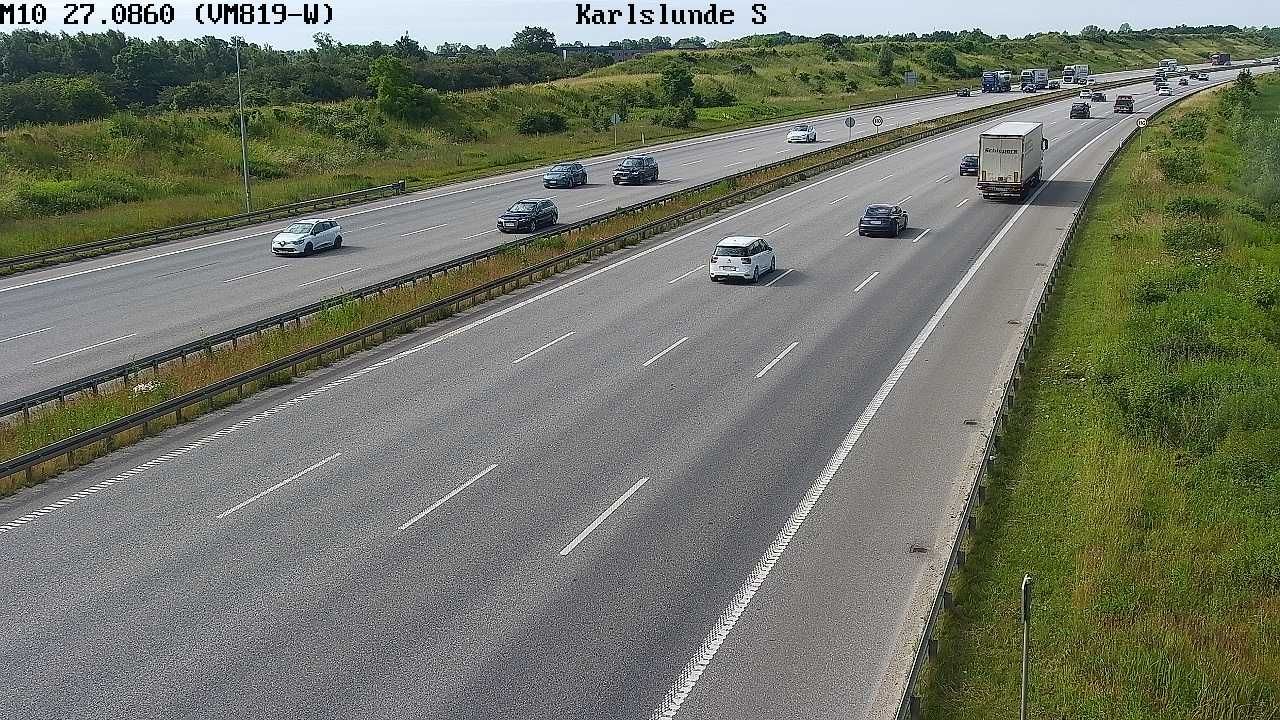 Traffic Cam Karlstrup › South: E20/E47 Karlslunde S - S