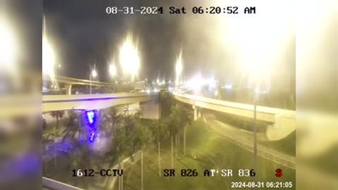 Traffic Cam Flagami: SR-826 @ DOLPHIN EXPY