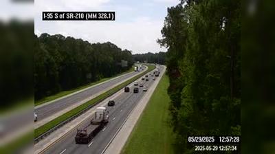 I-95 Traffic at MM 3281, Sampson