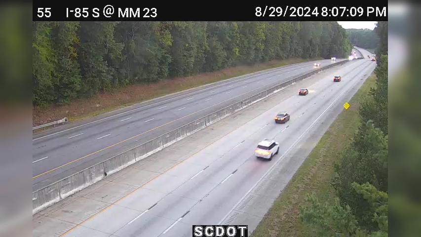 Traffic Cam Harpers Ridge: I-85 S @ MM 23 (Rest Area)