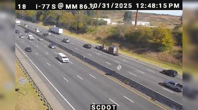 Carowood Traffic at I-77 MM 866