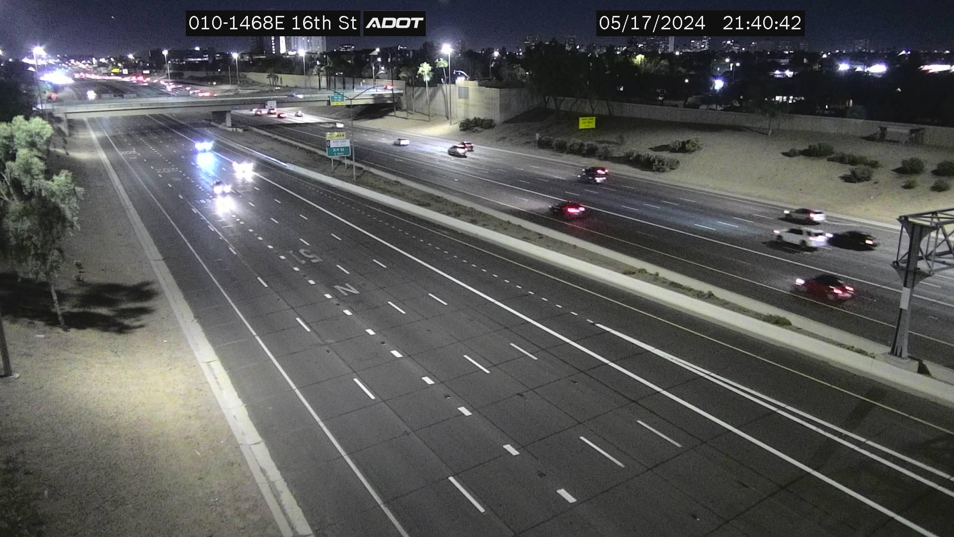 Traffic Cam Central City › East: I-10 EB 146.86 @E of 16th St