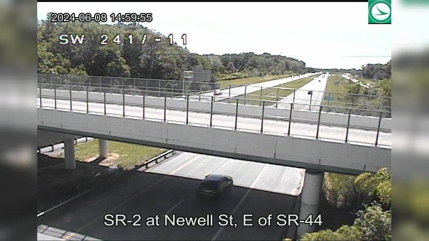 Traffic Cam Painesville: SR-2 at Newell St, East of SR-44