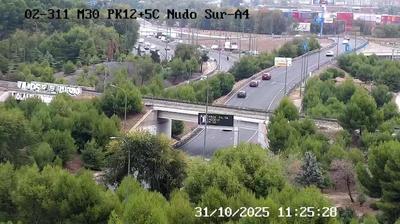 Traffic: Entrevias M30, Nudo Sur & A4
