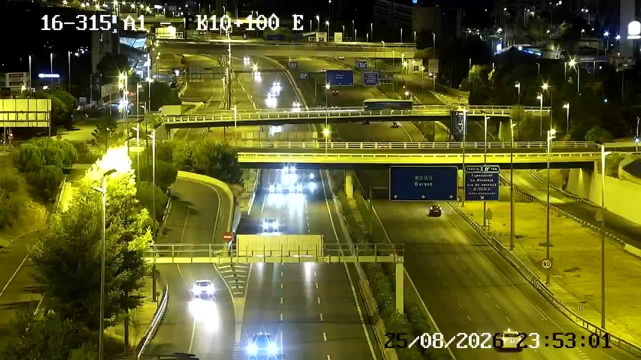 Traffic Cam Valverde: A1 - PK10+100E