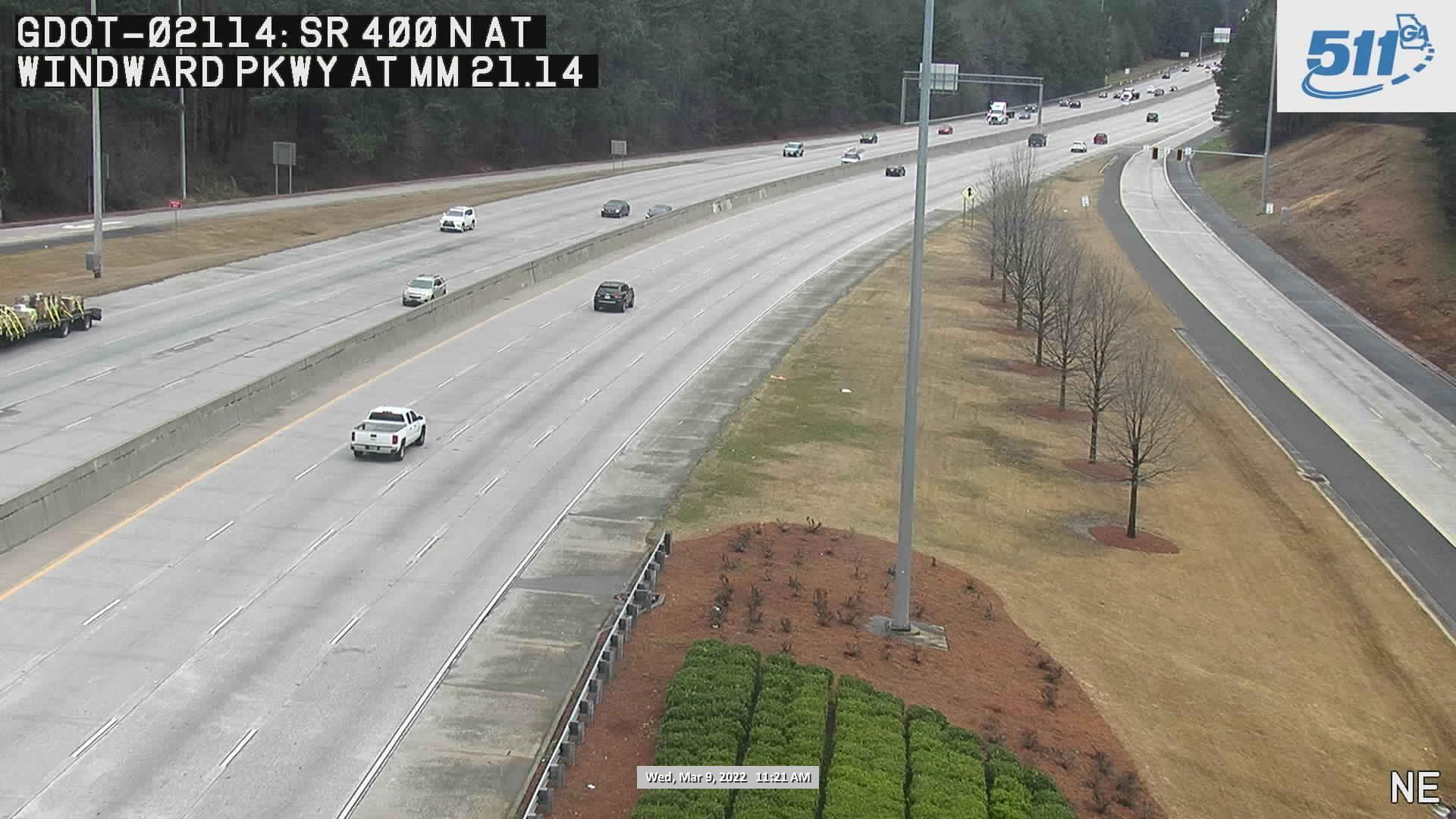 Traffic Cam Alpharetta: GDOT-CAM-