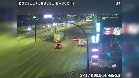 Traffic Cam Edgewood: I-4 @ MM 81.2-SECURITY WB