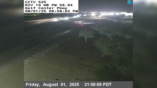 Traffic Cam Indio › West: I-10 : (525) Golf Center Pkwy