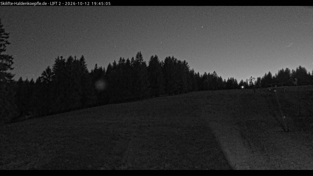 Traffic Cam Oberried: Skilifte Haldenköpfle