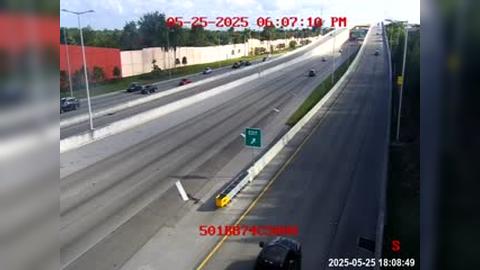 Traffic Cam Kendall: Exit to SW 122nd Ave