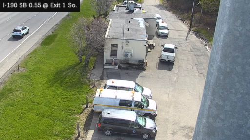 Traffic Cam Cheektowaga › South: I-190 at Interchange 1 (South Ogden Street)