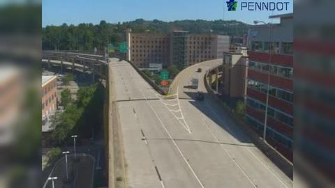 Traffic Cam North Shore: I-279 @ MM 0.4 (PA 65 INTERCHANGE)