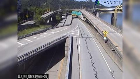 Traffic Cam Downtown: 10TH ST BYPASS @ I-279