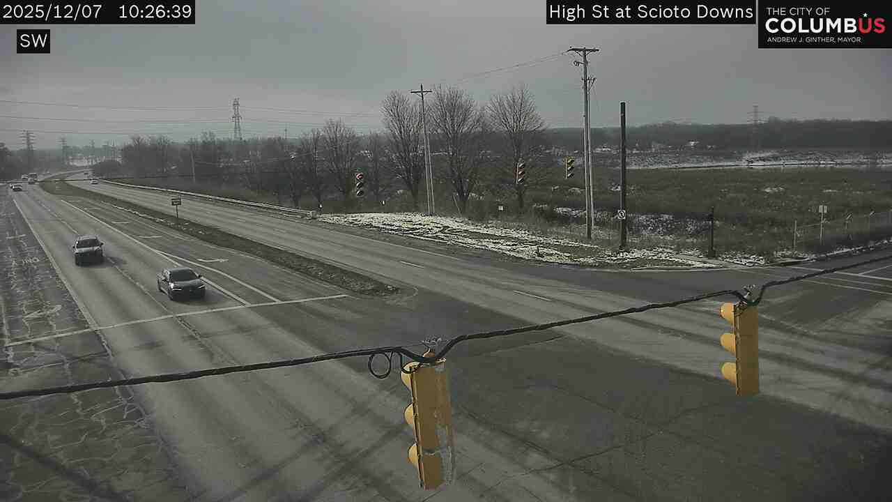 Traffic Cam Shadeville: City of Columbus) High St at Scioto Downs