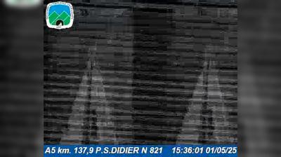 Preview delle webcam di Mont: A5 km. 137,9 P.S.DIDIER N 821