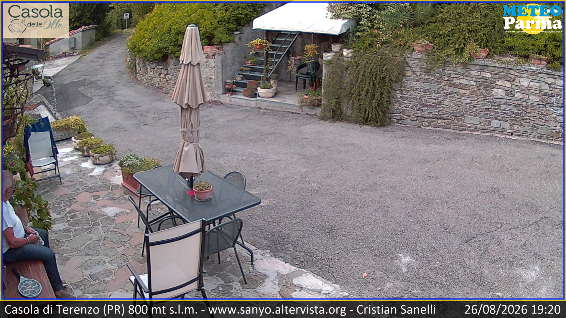 Traffic Cam Terenzo: Casola di - Loc. Lughero (PR) 800 mt s.l.m