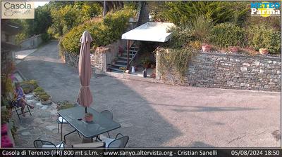 immagine della webcam nei dintorni di Salsomaggiore Terme: webcam Terenzo