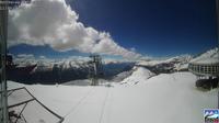 Letzte Tageslichtansicht von Bettmeralp: Aletsch Arena Bettmerhorn